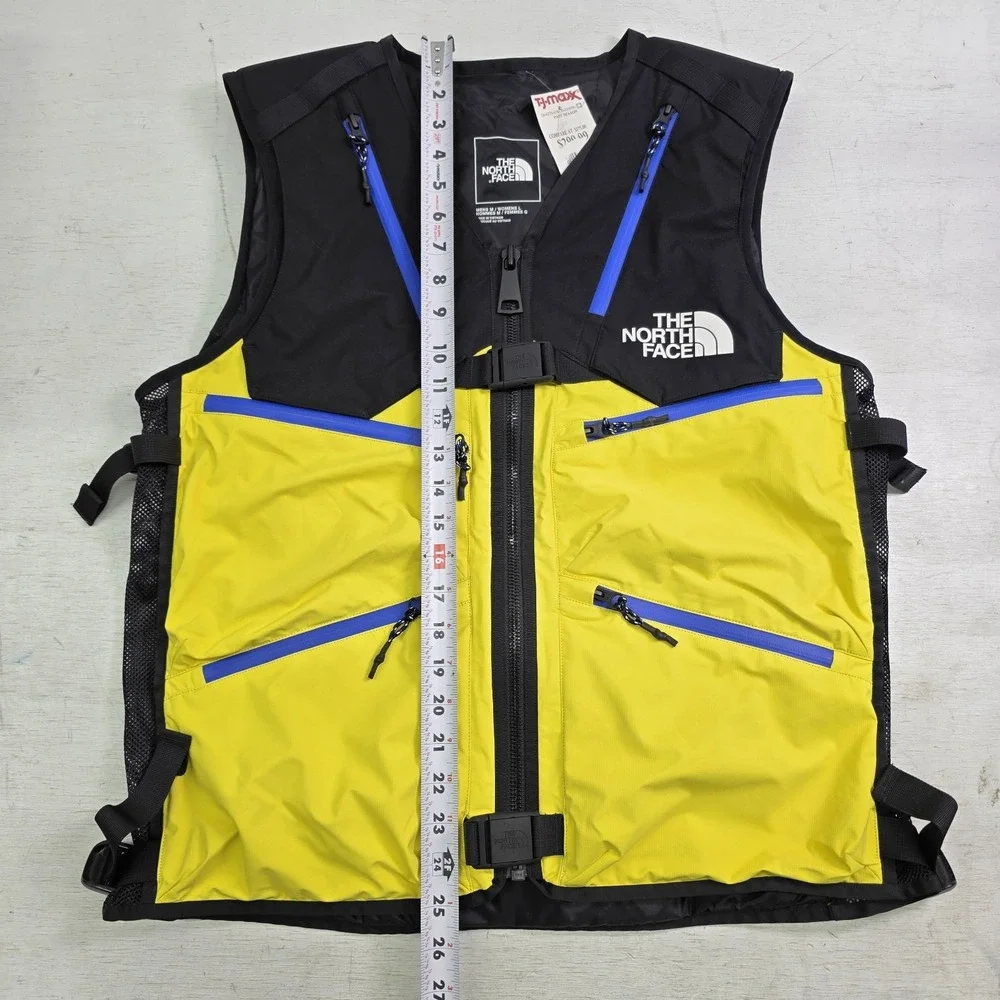 The North Face BLS 3L Vest‎ Lemon Black Unisex Women's L Men's M Layering Rare!